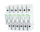 LOT OF 6 NOARK B1N1D5 CIRCUIT BREAKERS B1N D5A