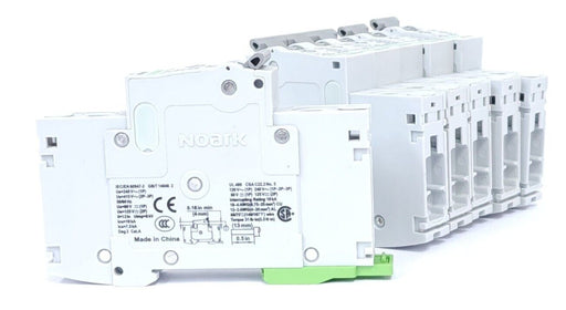 LOT OF 6 NOARK B1N1D5 CIRCUIT BREAKERS B1N D5A