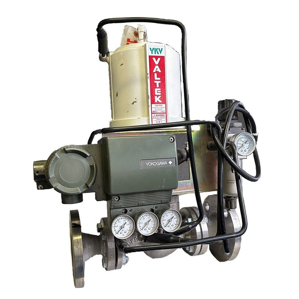 NEW YKV VALTEK GV01 1'' VALVE MYTBVC2 W/ YOKOGAWA VP200 POSITIONER VP200-ANZ1/GW