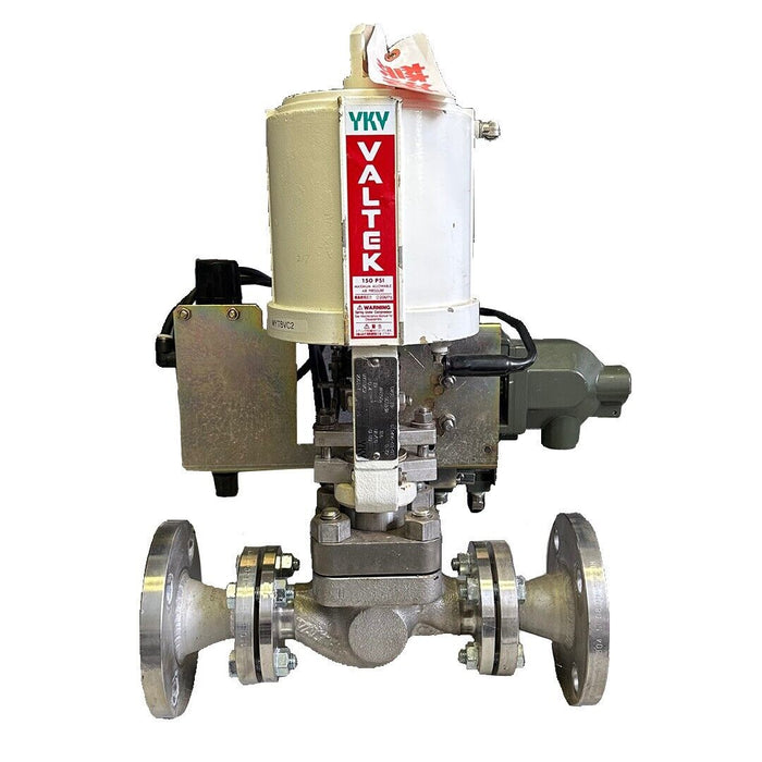 NEW YKV VALTEK GV01 1'' VALVE MYTBVC2 W/ YOKOGAWA VP200 POSITIONER VP200-ANZ1/GW