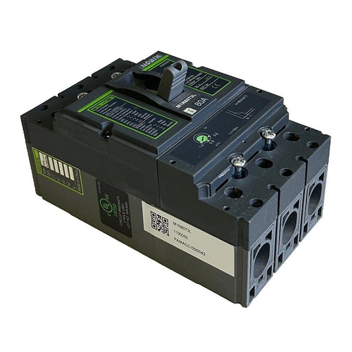 NEW NOARK M1N80T3L MOLDED CASE CIRCUIT BREAKER 80A 600V 50/60Hz M1N