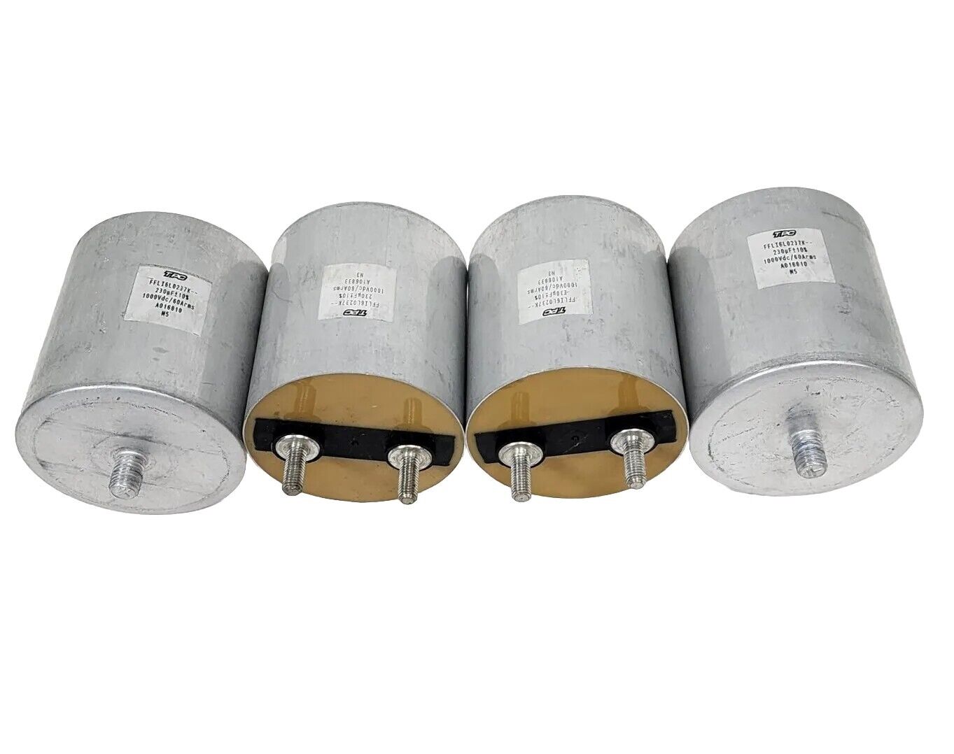 LOT OF 4 TPC FFLI6L0237K 230uF 10% 1000VDC/60ARMS