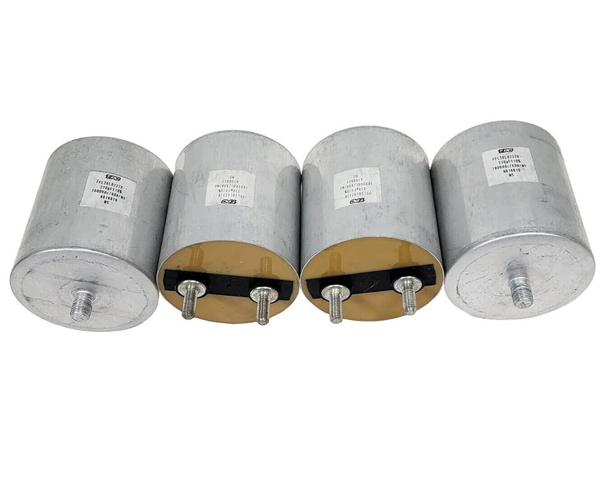 LOT OF 4 TPC FFLI6L0237K 230uF 10% 1000VDC/60ARMS