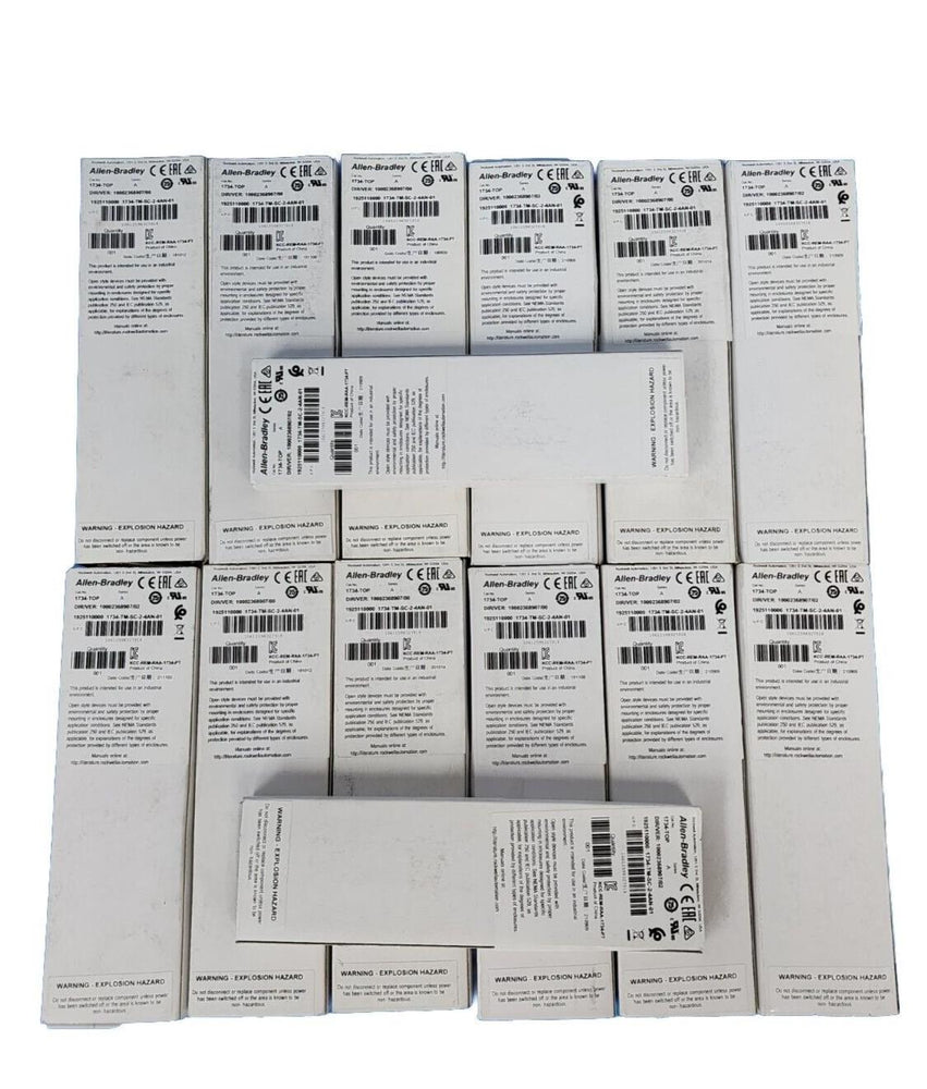 LOT OF 14 NIB ALLEN BRADLEY 1734-TOP SER. A TERMINAL BASE ASSEMBLIES