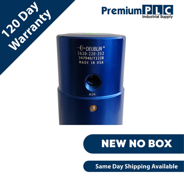 NEW DEUBLIN 2620-220-252 HIGH-SPEED 2-CHANNEL UNION W/CO-OP TOOL 15840-1(X)A