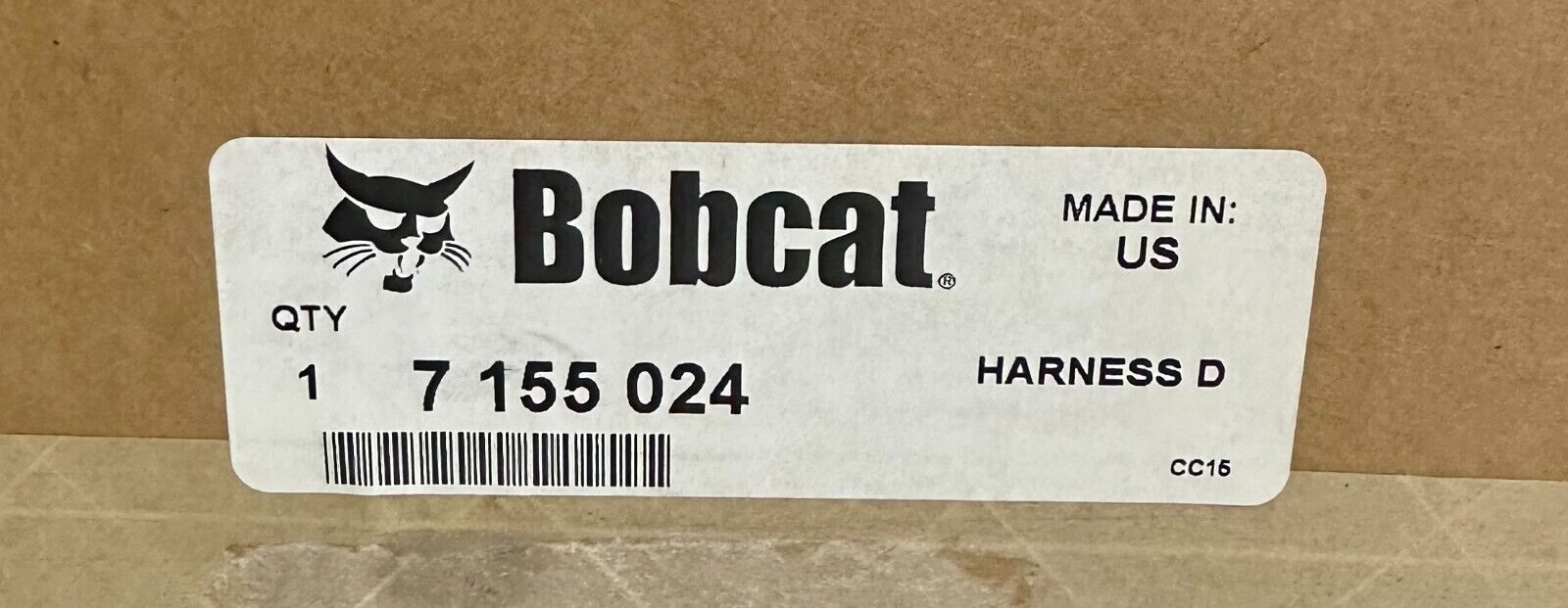 NEW BOBCAT 7 155 024 / 7155024 S590 WIRING HARNESS OEM