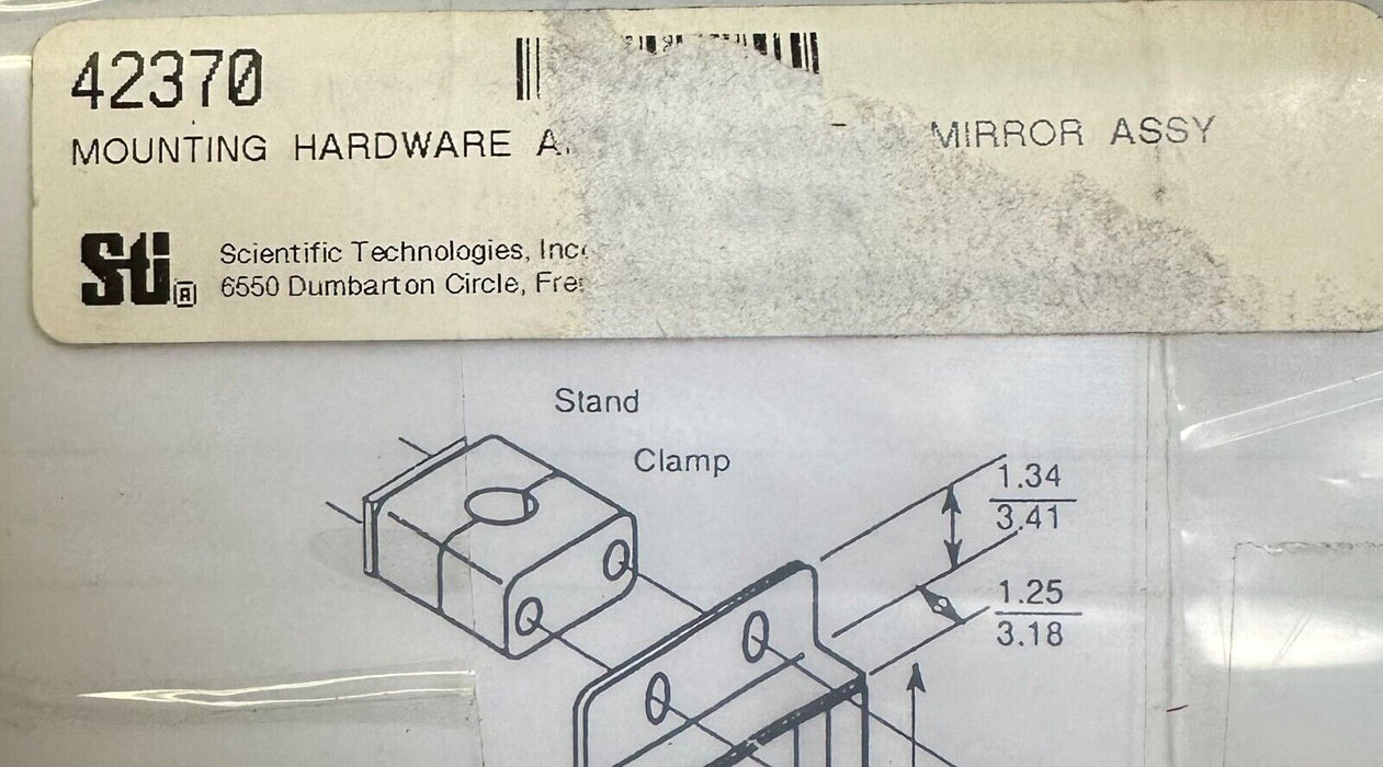 NEW STI 42370 MIRROR ASSEMBLY MOUNTING HARDWARE