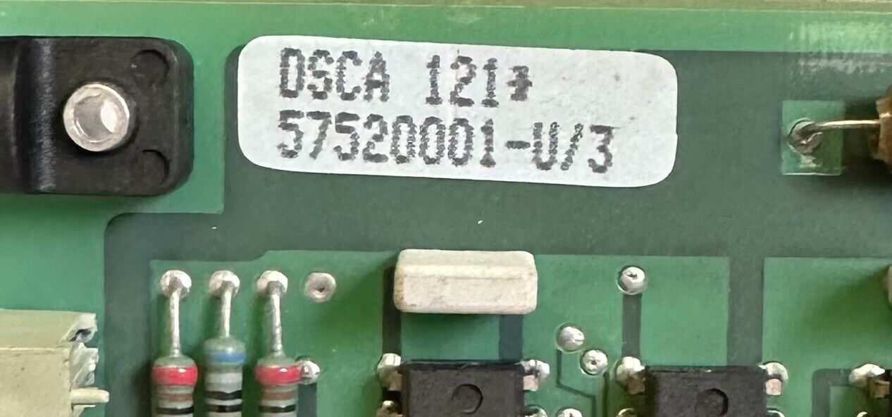 ABB DSCA-121 / DSCA121 COMMUNICATION BOARD 57520001-U/3 / 57520001U3