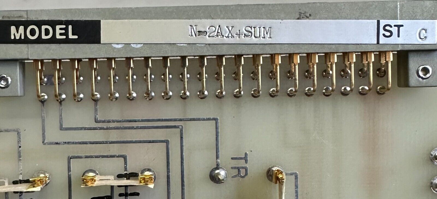 NEW FOXBORO N-2AX+SUM / N2AXSUM SUMMER MODULE C0153FA F8201A C0153FD-A