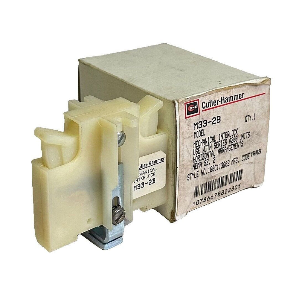 NEW CUTLER-HAMMER M33-2B / M332B MECHANICAL INTERLOCK A200 180C113G03