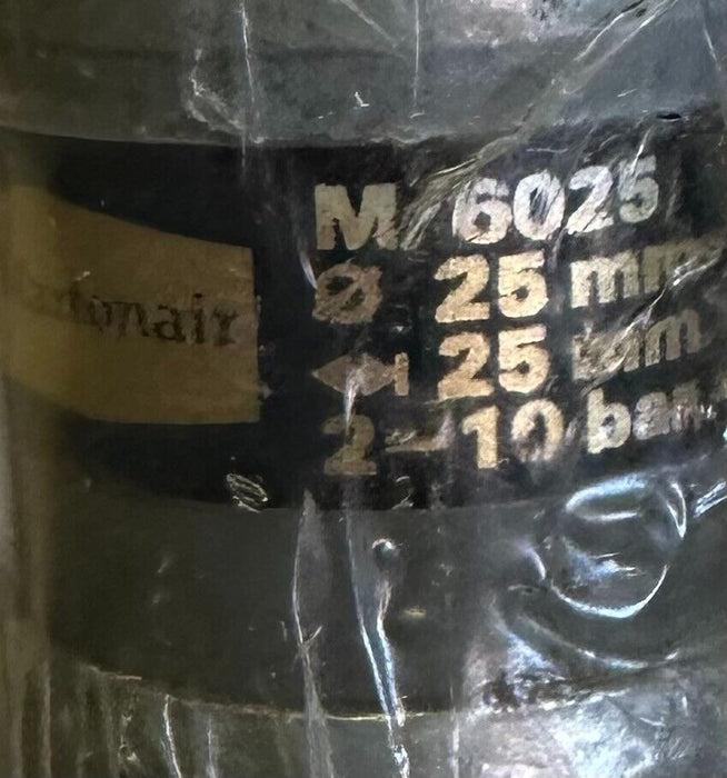 NEW NORGREN MARTONAIR M/6025 / M6025 DOUBLE-ACTING CYLINDER 25mm 2-10BAR