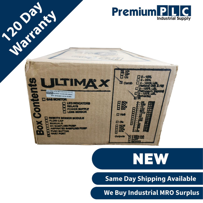 NEW MSA Ultima XE GAS MONITOR A-ULTIMAX-XP-E-38-F-3-S-2-0-0-1-0-1-0-T W/SENSOR