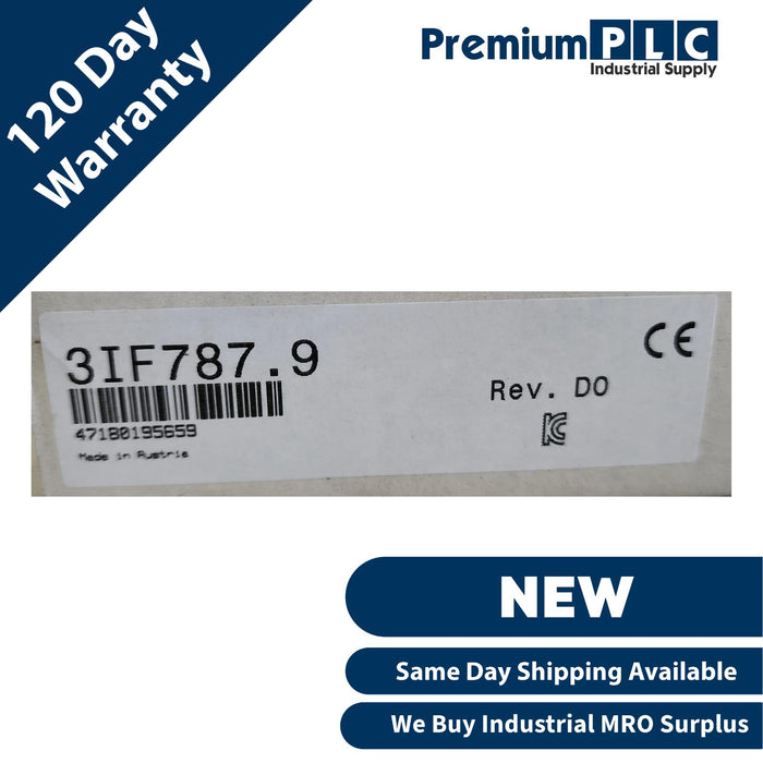 NEW B&R 3IF787.9 REV. D0 aPCI INTERFACE MODULE, 1 POWERLINK, 3IF7879