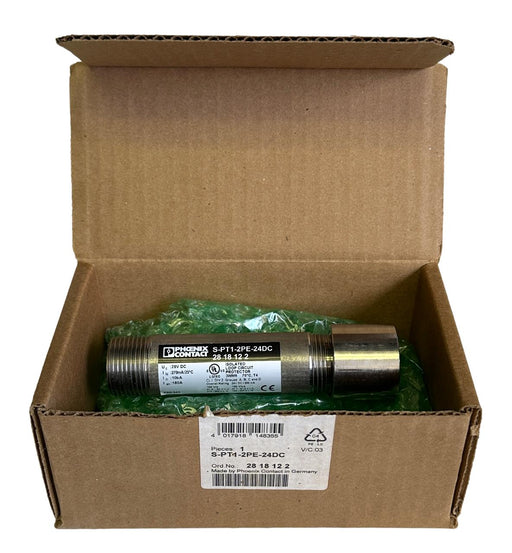 NEW PHOENIX CONTACT S-PT1-2PE-24DC / SPT12PE24DC ISOLATED PROTECTOR 2818122
