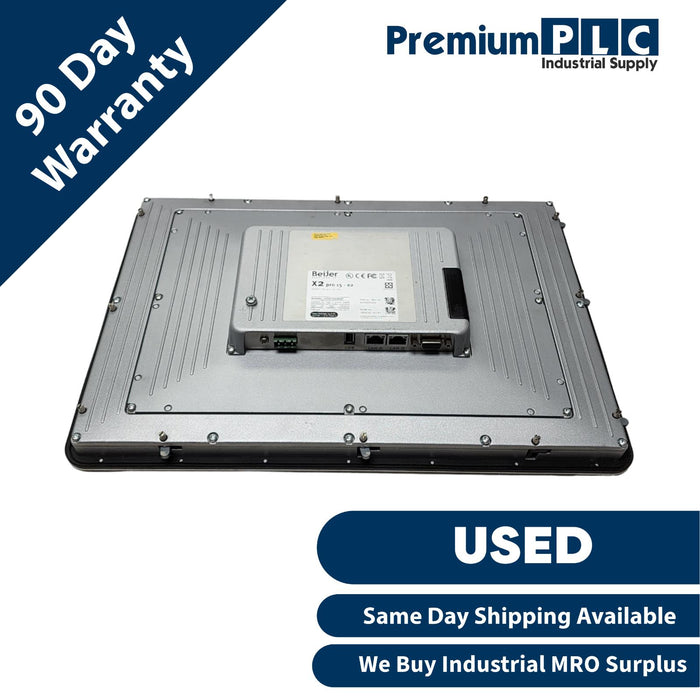 BEIJER ELECTRONICS 640000305 X2 PRO 15-B2 MACHINE INTERFACE OPERATOR HMI PANEL