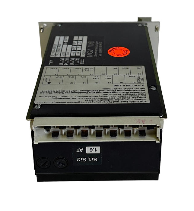 NEW MGV MO P3150-05151 / P315005151 POWER SUPPLY 220V 180W 50/60Hz 15.2405.400