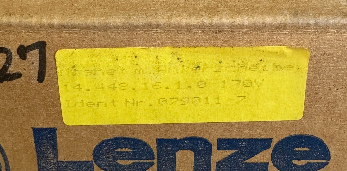 NEW LENZE 14.448.16.1.0 / 144481610 DISC BRAKE ASSEMBLY 170V 079011-7 / 0790117