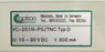 NEW CAPTRON ELECTRONIC VC-201N-PS/TNC / VC201NPSTNC TYPE-D SENSOR 10-30Vdc 300mA