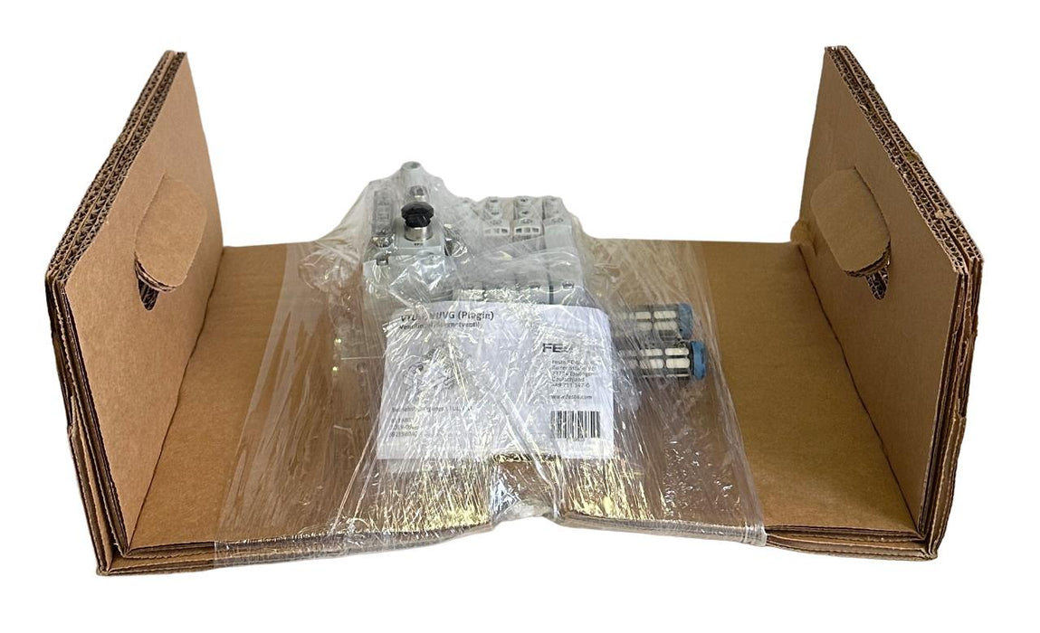 NEW FESTO VTUG-14-VRPT-B1T-Q8R-UR-Q6S-GQ8JJL PLUG-IN VALVE TERMINAL 573606