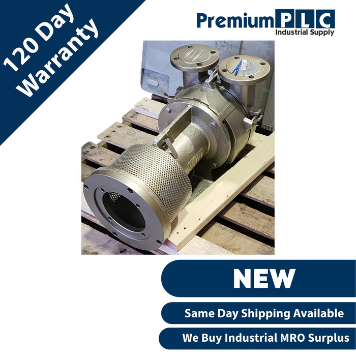 NEW DEKKER VACUUM DV0150B-KB4 TiTAN 316SS LIQUID RING VACUUM PUMP  10HP 150ACFM