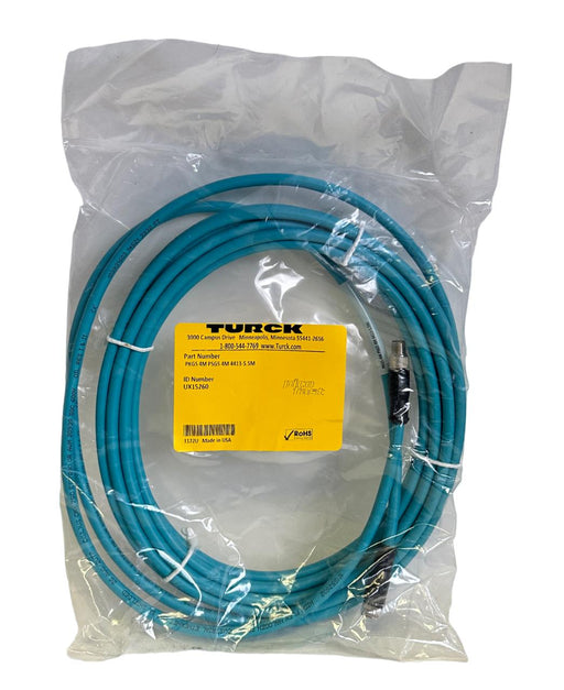 NEW TURCK PKGS 4M PSGS 4M 4413-5.5M / PKGS4MPSGS4M441355M PICO CORDSET UX15260
