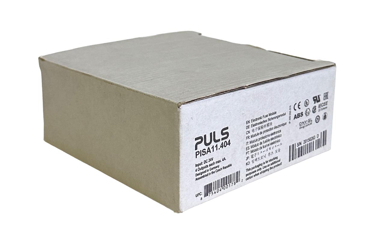 NEW PULS PISA11.404 / PISA11404 4-CHNL ELECTRONIC PROTECTION MODULE 24Vdc 4A