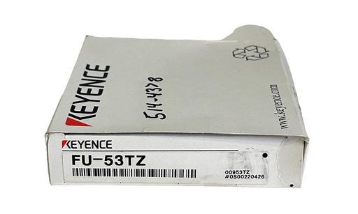 NEW KEYENCE FU-53TZ / FU53TZ FIBER OPTIC SENSOR 1M .005mm 00953TZ