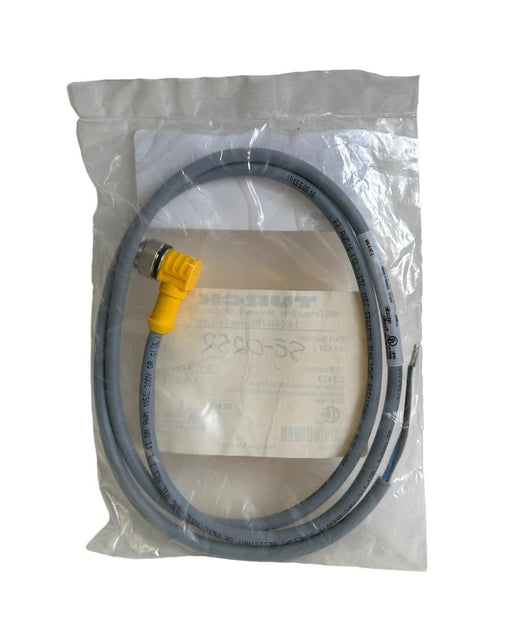 NEW TURCK WK 4.4T-1 / WK44T1 M12 EURO CORDSET 1M SINGLE-ENDED U2429