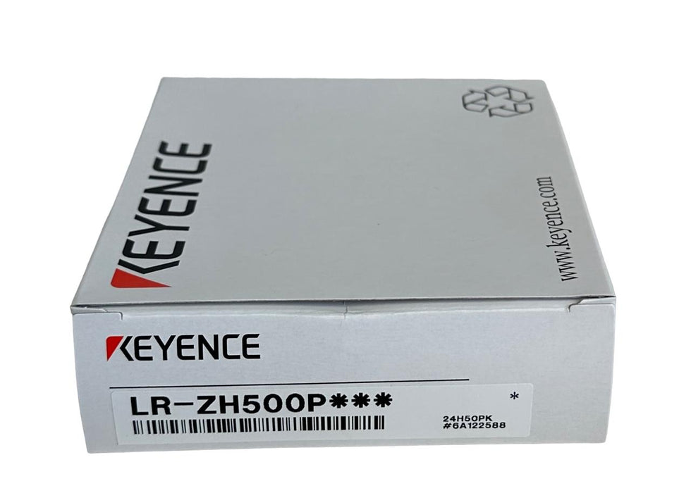 NEW KEYENCE LR-ZH500P / LRZH500P LASER SENSOR 35-500mm 2M CABLE RED CMOS