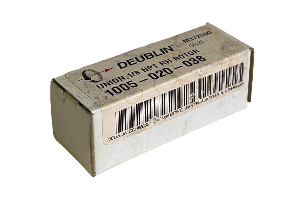 NEW DEUBLIN 1005-020-038 / 1005020038 ROTARY UNION 1/8'' NPT RH ROTOR M372590