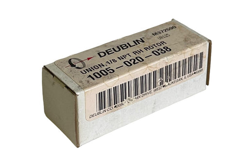 NEW DEUBLIN 1005-020-038 / 1005020038 ROTARY UNION 1/8'' NPT RH ROTOR M372590