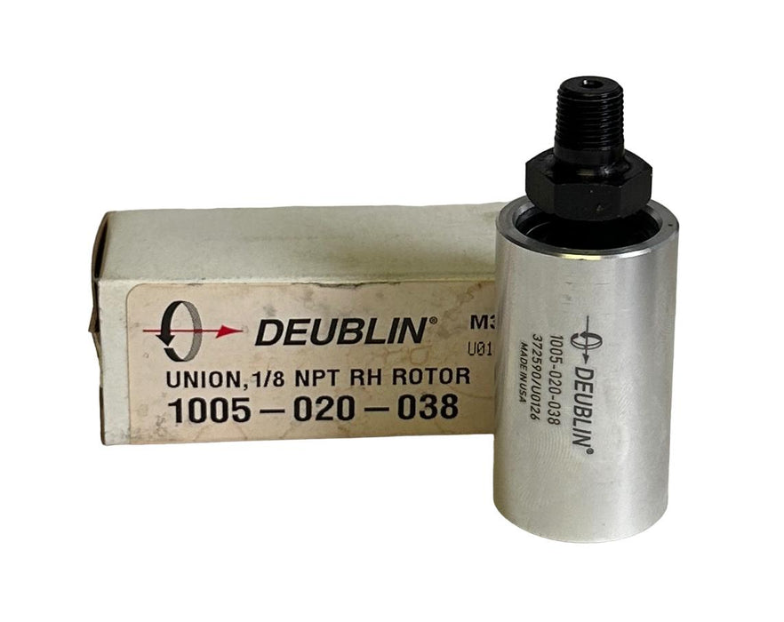 NEW DEUBLIN 1005-020-038 / 1005020038 ROTARY UNION 1/8'' NPT RH ROTOR M372590