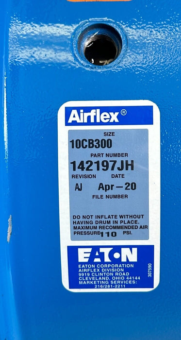 NEW EATON Airflex 10CB300 / 142197JH CLUTCH BRAKE ASSEMBLY Rev. AJ 110-PSI NOS