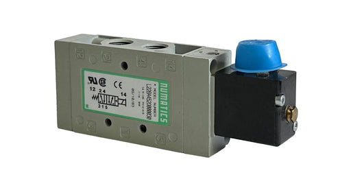 NEW NUMATICS L22BA452O000030 L2 SERIES 5-WAY SOLENOID VALVE 1-10BAR 120VAC