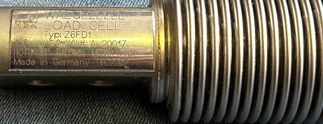 HBM Z6FD1-100 / Z6FD1 LOAD CELL 100KG MAX 2mV/V