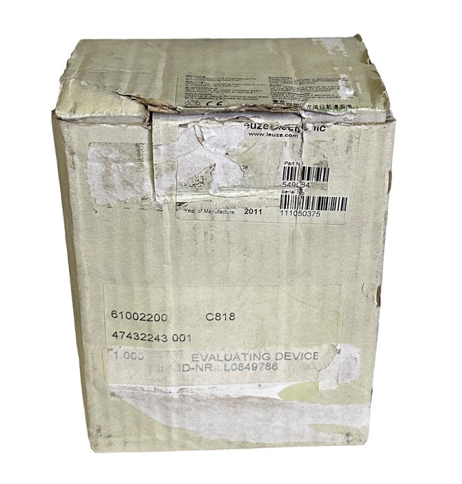 NEW LEUZE ELECTRONIC MSI-mxE/Rx2 / 549984 AOPD SAFETY RELAY INTERFACE 24VDC 5A