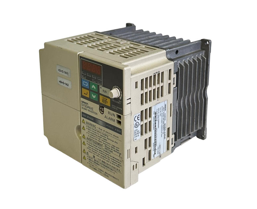 OMRON 3G3MV-A4040 / 3G3MVA4040 INVERTER DRIVE 380-460VAC 50/60Hz 12A 3G3MV PJOP