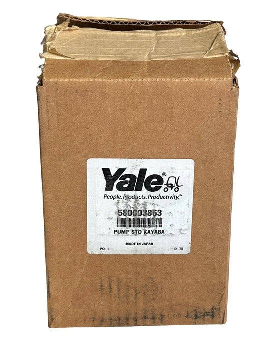 NEW YALE 580003863 HYDRAULIC PUMP STD KAYABA FOR FORKLIFT 1455066 1I2706