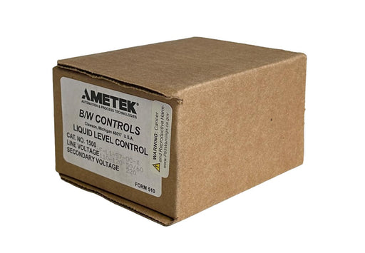NEW AMETEK B/W 1500-F-L1-S7-OC-X / 1500FL1S7OCX LIQUID LEVEL CONTROL 110-120V