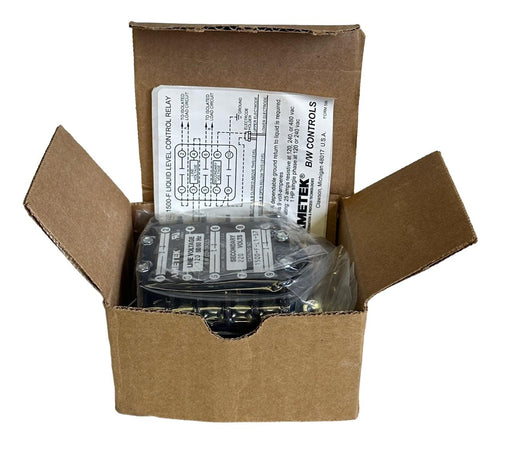 NEW AMETEK B/W 1500-F-L1-S7-OC-X / 1500FL1S7OCX LIQUID LEVEL CONTROL 110-120V