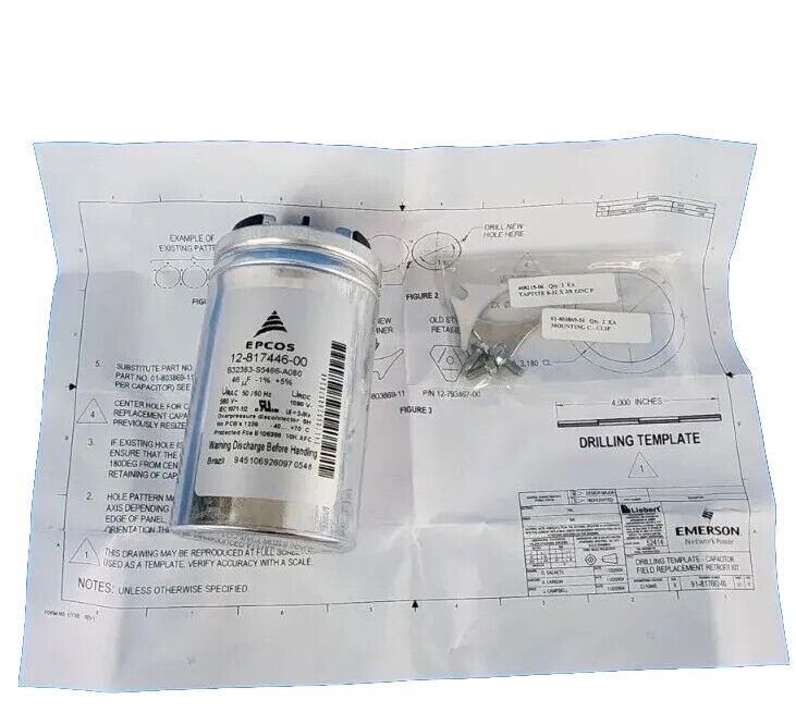 NIB TDK EPCOS B32363-S5466-A080 CAPACITOR 46UF 12-817446-00