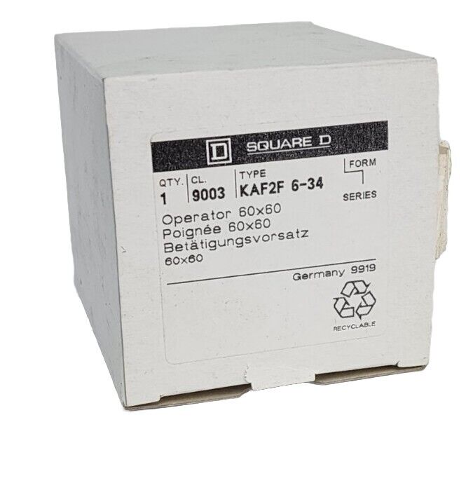 NIB SQUARE D 9003-KAF2F OPERATOR CAM SWITCH HANDLE 60X60