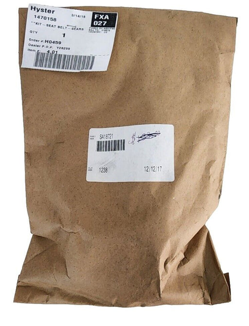 NEW HYSTER 1470158 SEAT BELT KIT