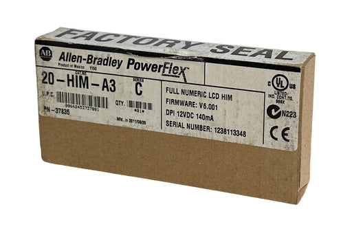 NEW SEALED ALLEN BRADLEY 20-HIM-A3 /C PowerFlex FULL NUMERIC LCD HIM 20HIMA3