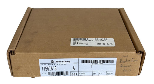 NEW SEALED ALLEN BRADLEY 1756-IA16 /A ControlLogix 16-PT INPUT MODULE 1756IA16