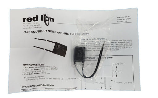 LOT OF 4 NIB RED LION CONTROLS SNUB0000 ELECTRONIC NOISE SUPRESSORS