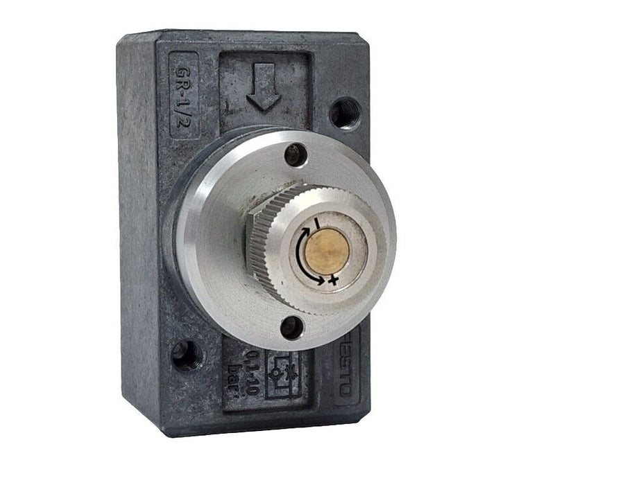 NEW FESTO GR-1/2 FLOW CONTROL VALVE 0.1-10BAR