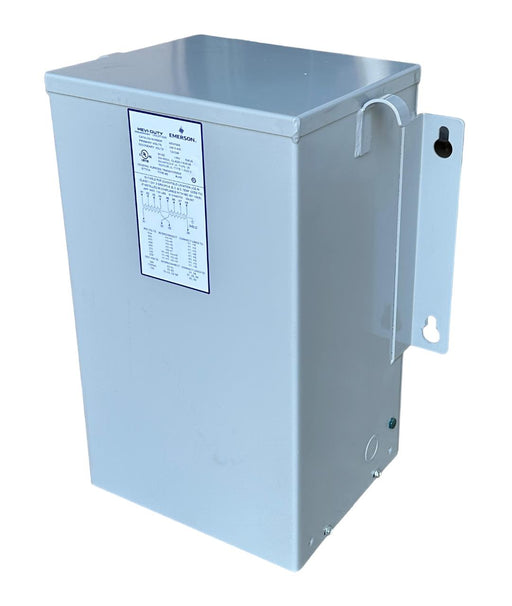 NEW EMERSON SOLA HS5F5AS WALL-MOUNT GP TRANSFORMER 1PH 240/480V 60Hz 5kVA