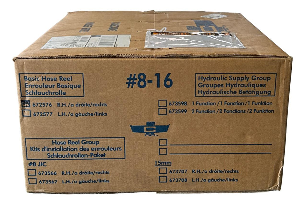 NEW SEALED CASCADE 672576 RIGHT HAND BASIC HOSE REEL FOR FORKLIFT OEM NOS