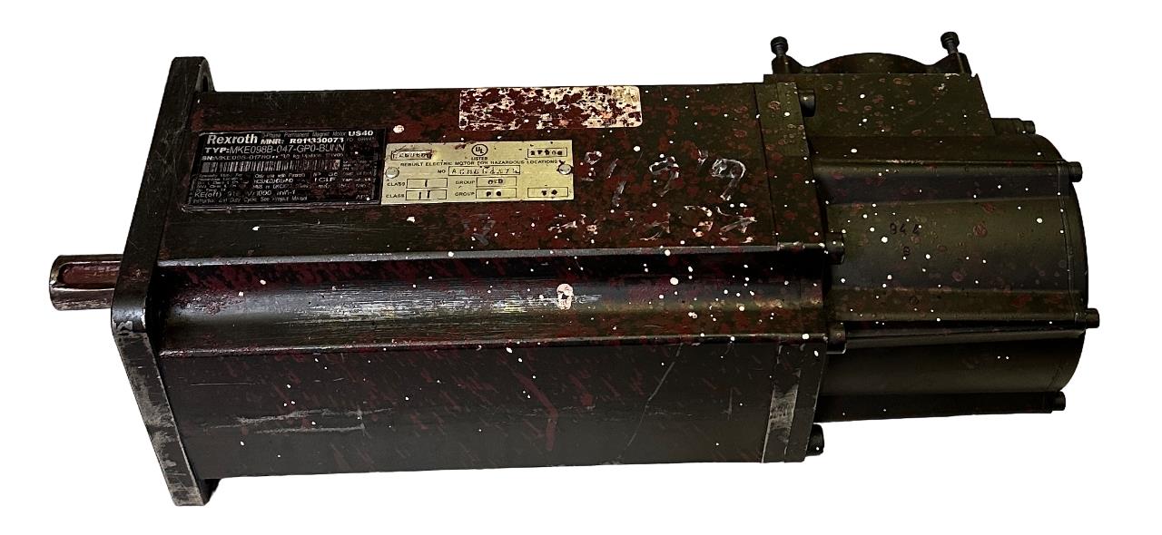 REXROTH MKE098B-047-GP0-BUNN / R911330073 HAZARDOUS LOCATION SERVO MOTOR 3-PHASE